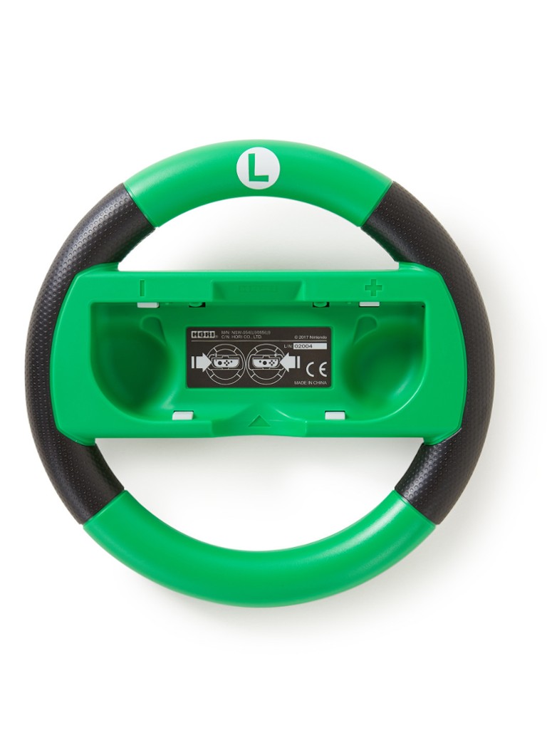 Hori - Hori MK8 Deluxe Racing Wheel Luigi Racewiel controller - Nintendo Switch - null