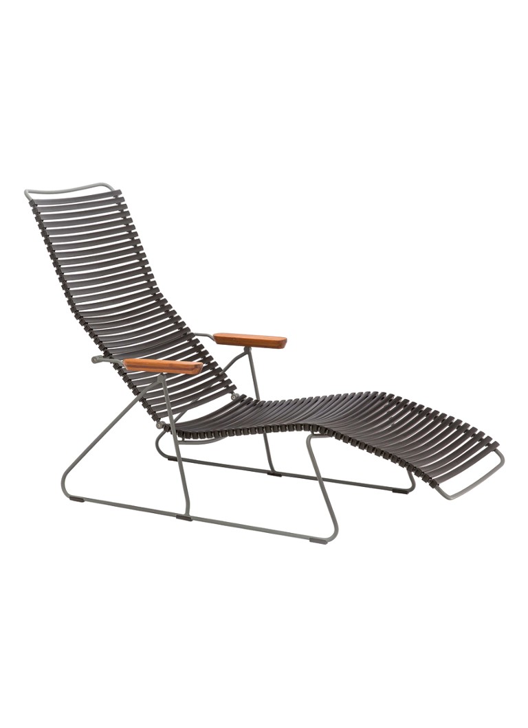 Houe - Click Sunlounger ligstoel - Zwart