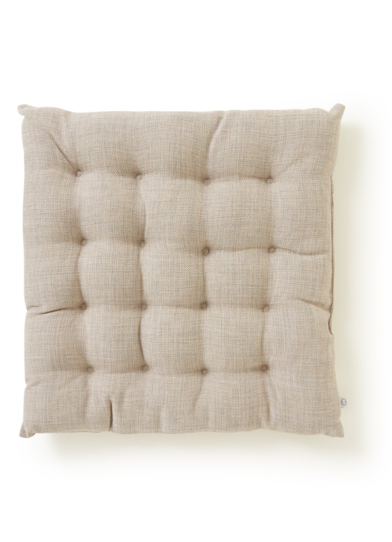 House Doctor - Fine zitkussen 50 x 50 cm - Beige