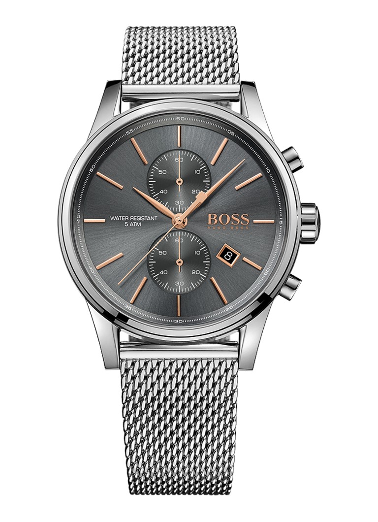 HUGO BOSS - Horloge Jet HB1513440 - Zilver