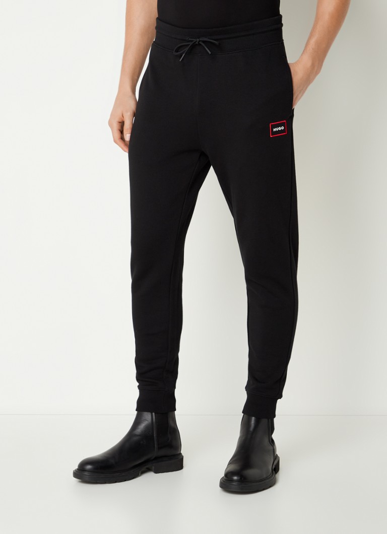 HUGO BOSS - Pantalon de jogging coupe fuselée Dyssop avec logo - Noir