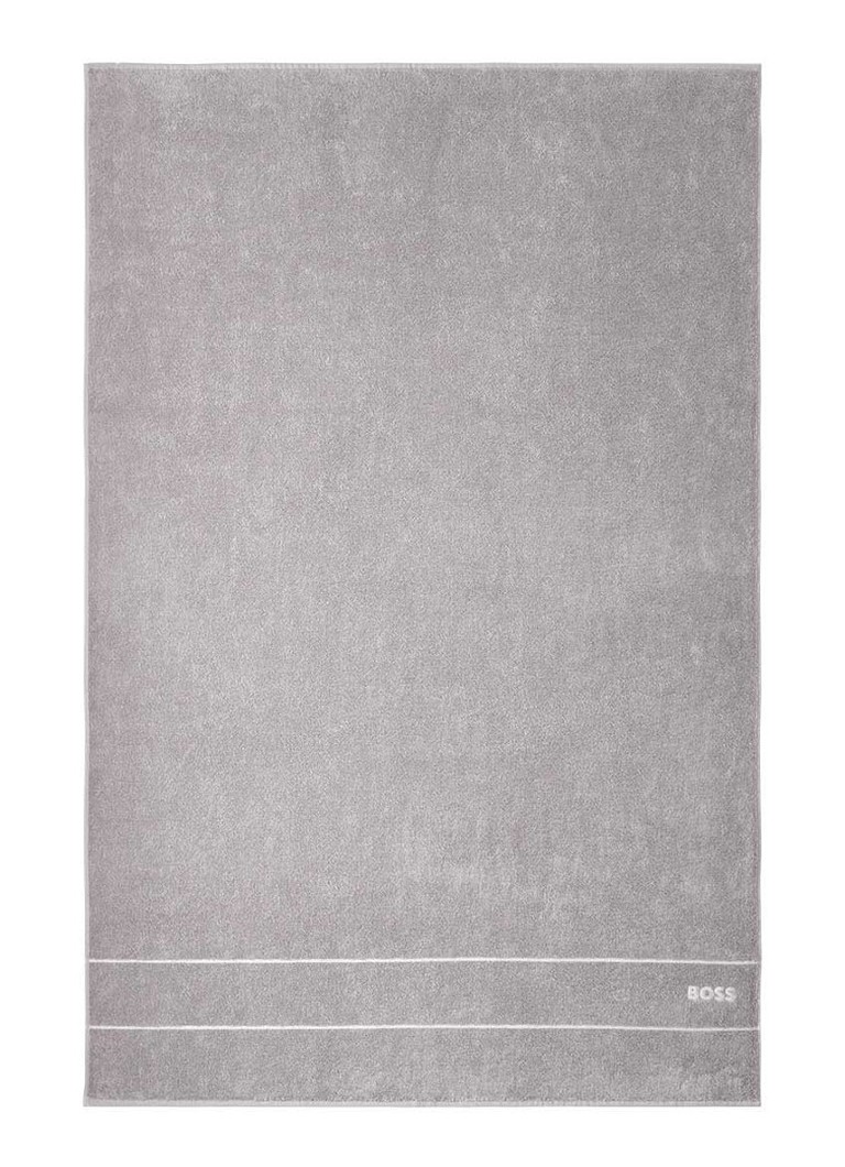 HUGO BOSS - PLAIN badlaken - 600 gr/m2 - 100 x 150 cm - Diepzwart