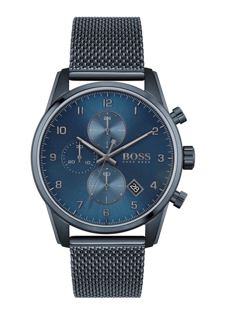 Verminderen constant Editor HUGO BOSS Skymaster horloge HB1513836 • Blauw • deBijenkorf.be