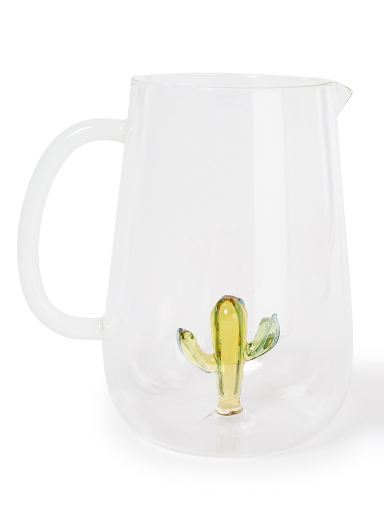 Ichendorf Milano - Jug Cactus waterkaraf 1,75 liter - Transparant