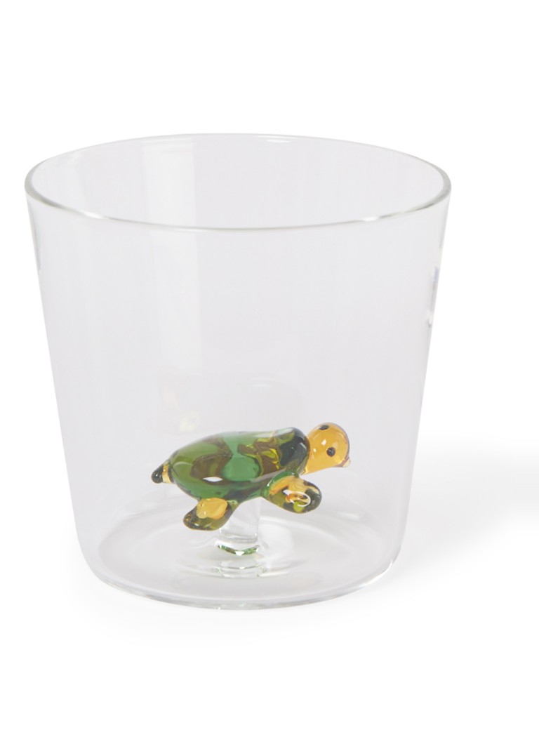 Ichendorf Milano - Tumbler Turtle waterglas 35 cl - Transparant