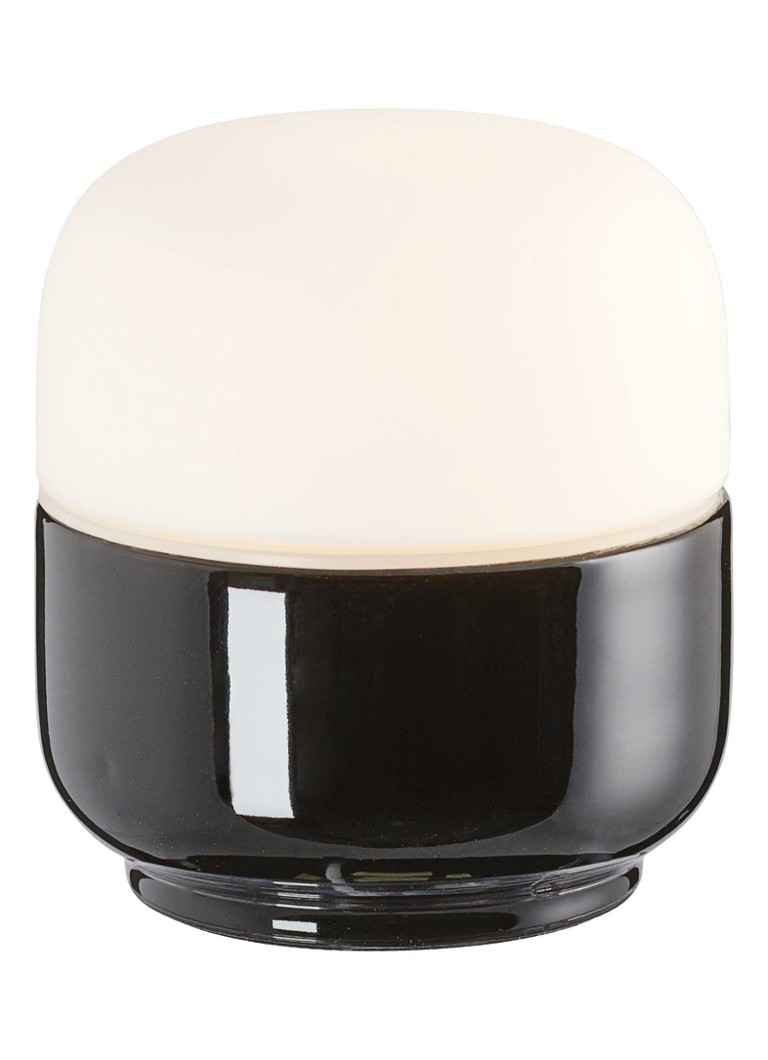 Ifö Electric - Ohm 100/110 plafond-en wandlamp porselein IP44 - Zwart