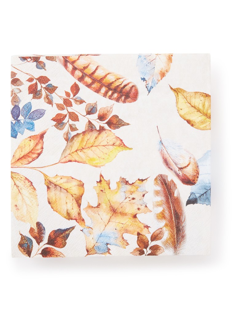 Ihr Ideal Home - A Piece Of Nature servetten 33 x 33 cm - Multicolor