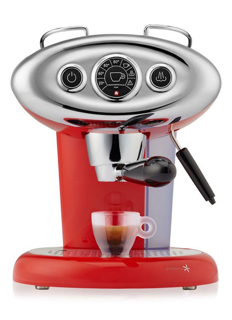 illy - FrancisFrancis X7.1 espressomachine 1,2 liter - Steenrood