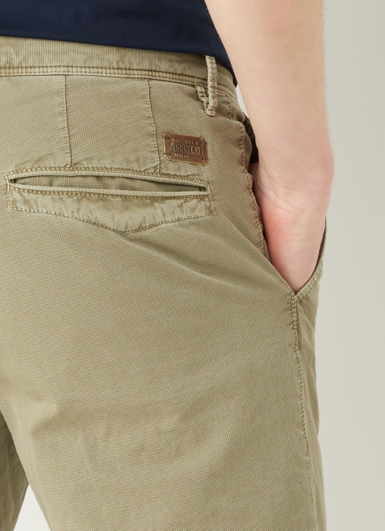 Chino coupe slim Barna avec poches latérales De Bijenkorf Homme Vêtements Pantalons & Jeans Pantalons Chinos 