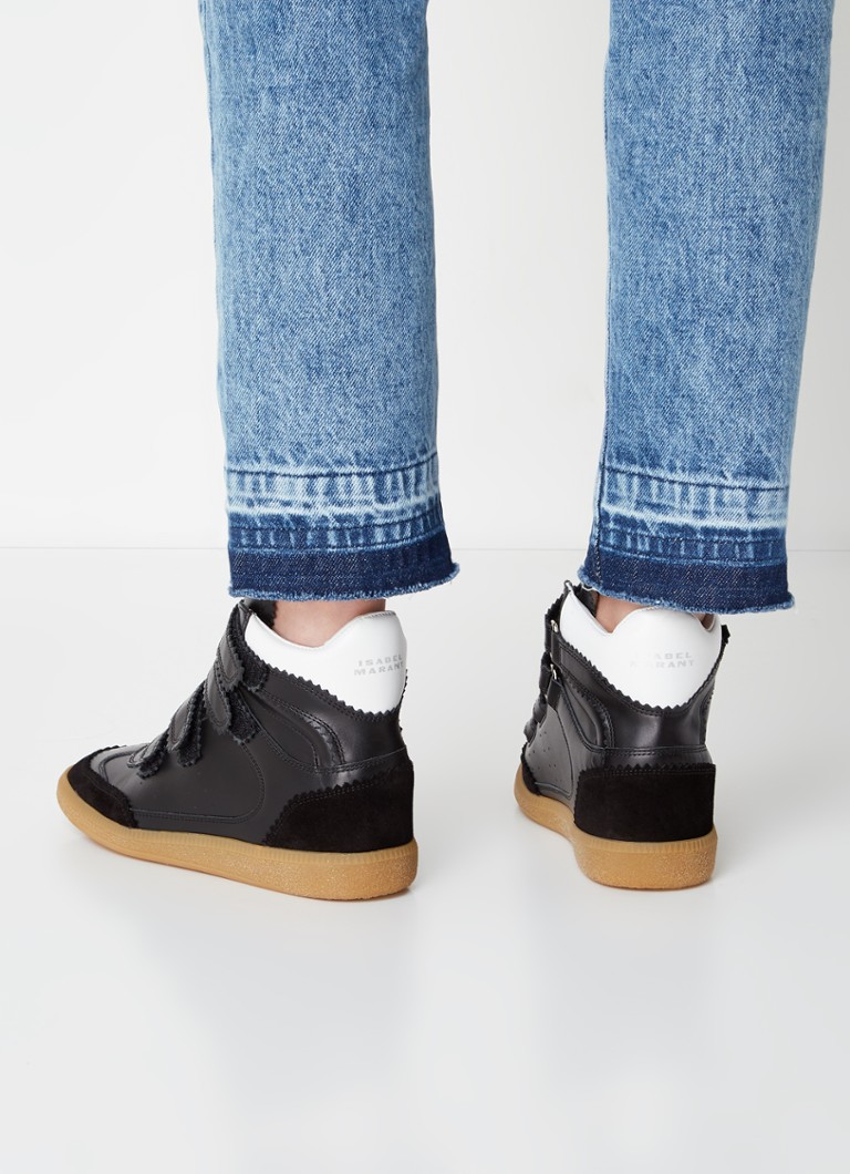 Marant Bilsy Isabel Marant Sneakers Groen High Top Marant Schoenen