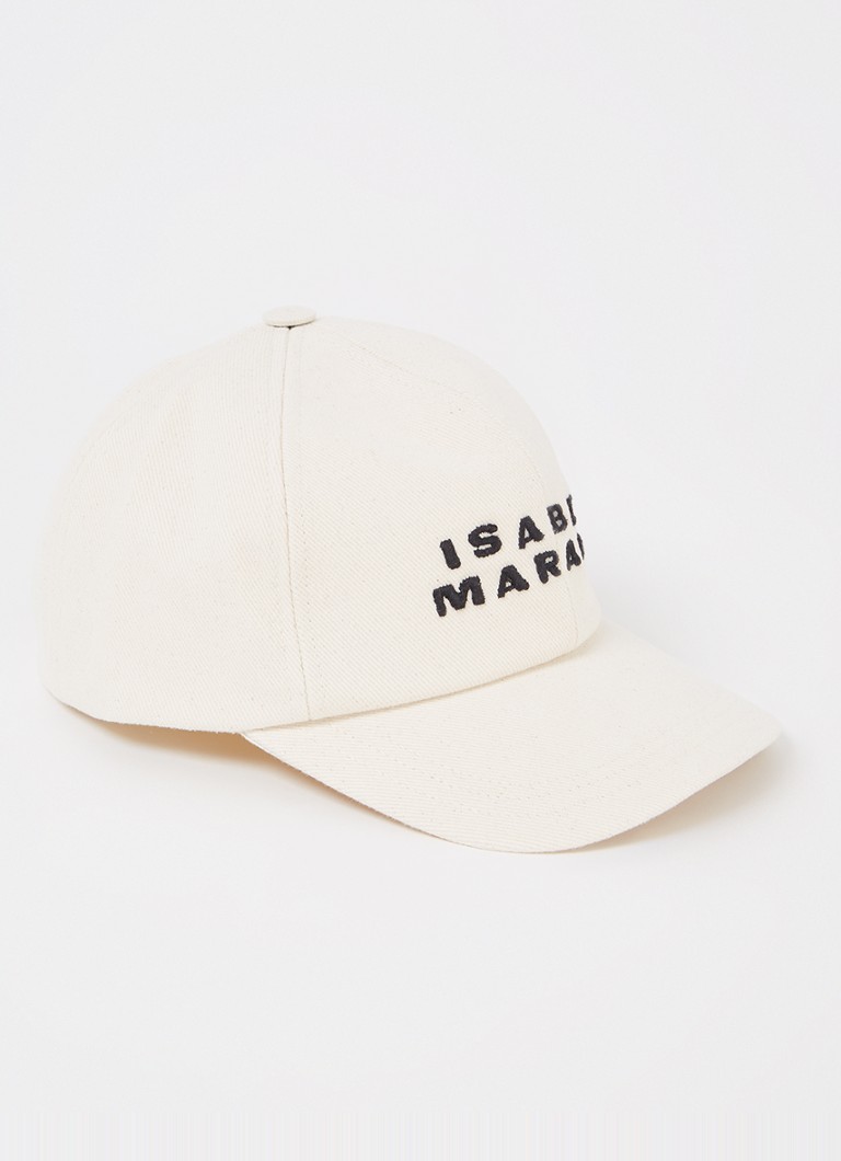 Isabel Marant - Tyron pet met logoborduring - Creme