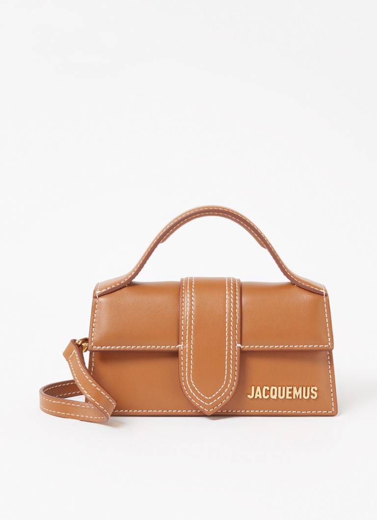 Jacquemus - Le Bambino handtas van leer  - Cognac