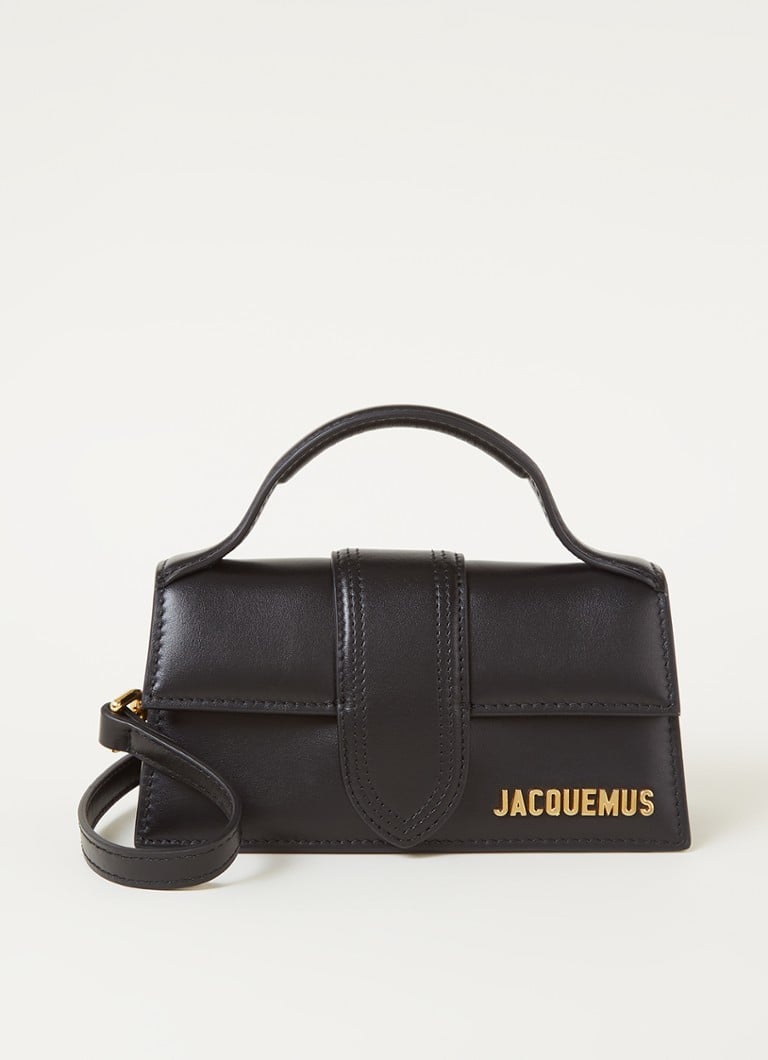 Jacquemus - Le Bambino mini handtas van leer - Zwart