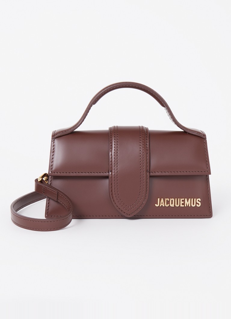 Jacquemus - Le Bambino mini handtas van leer - Bruin