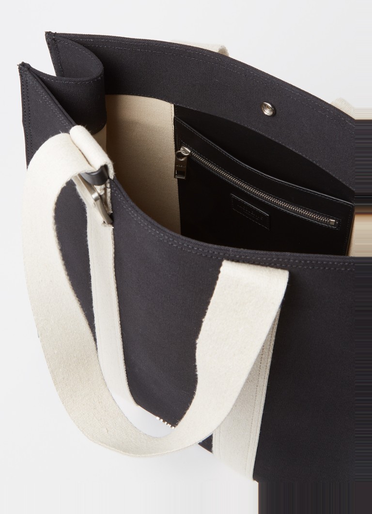 Le Cabas Cuerda Canvas Tote Bag in Black - Jacquemus