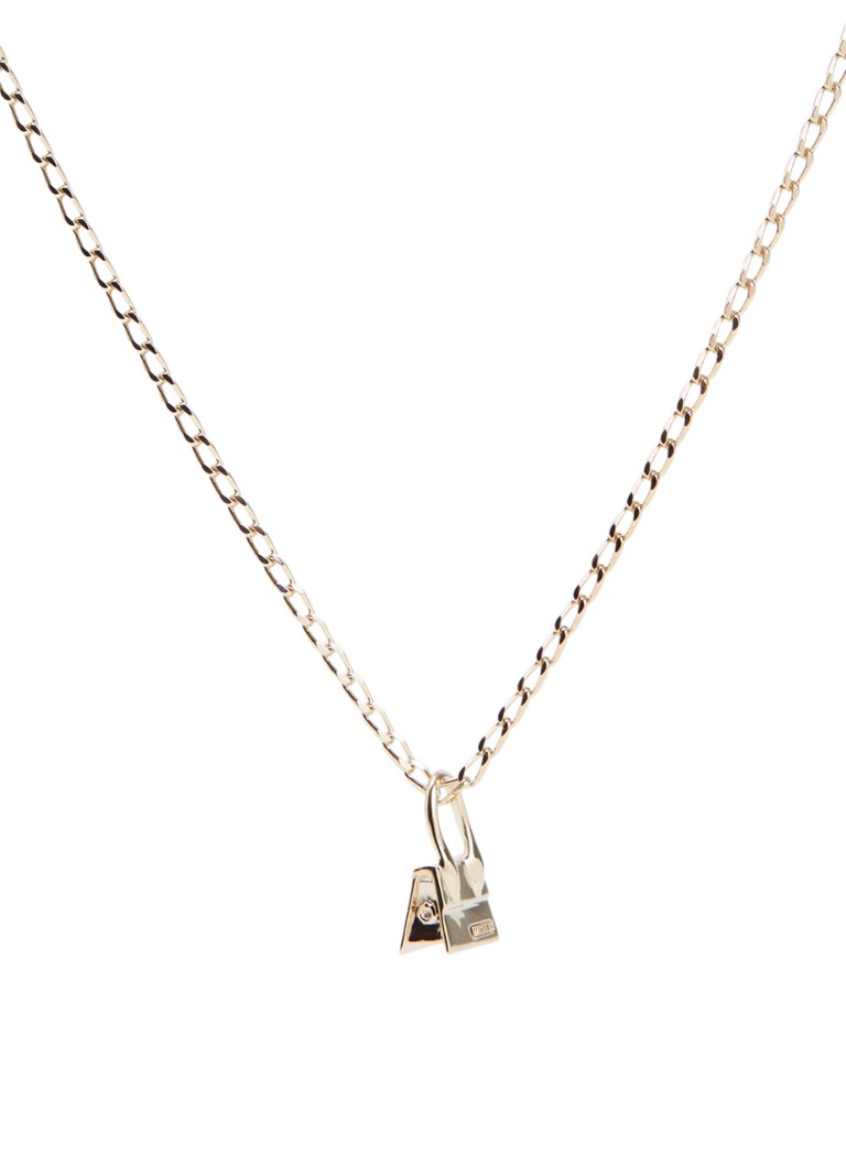 Jacquemus - Le Chiquito schakelketting met hanger - Goud