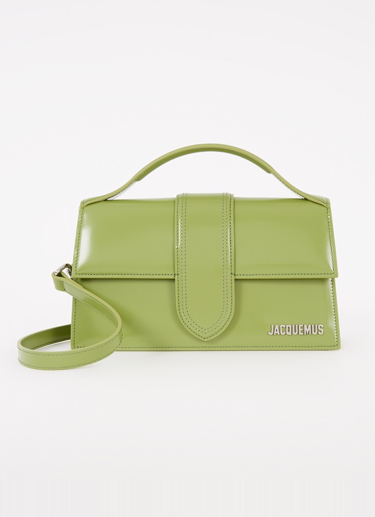 Jacquemus - Le Grand Bambino handtas van kalfsleer - Groen