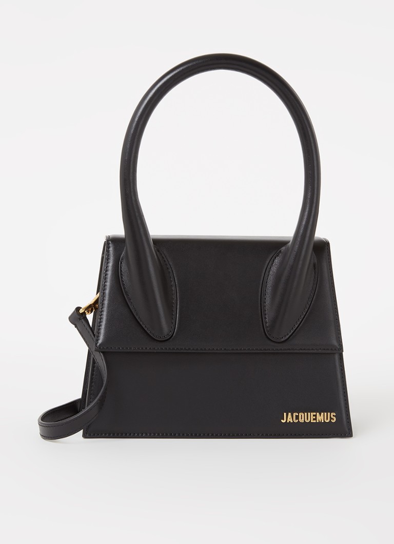 Jacquemus - Le Grand Chiquito Medium handtas van leer - Zwart