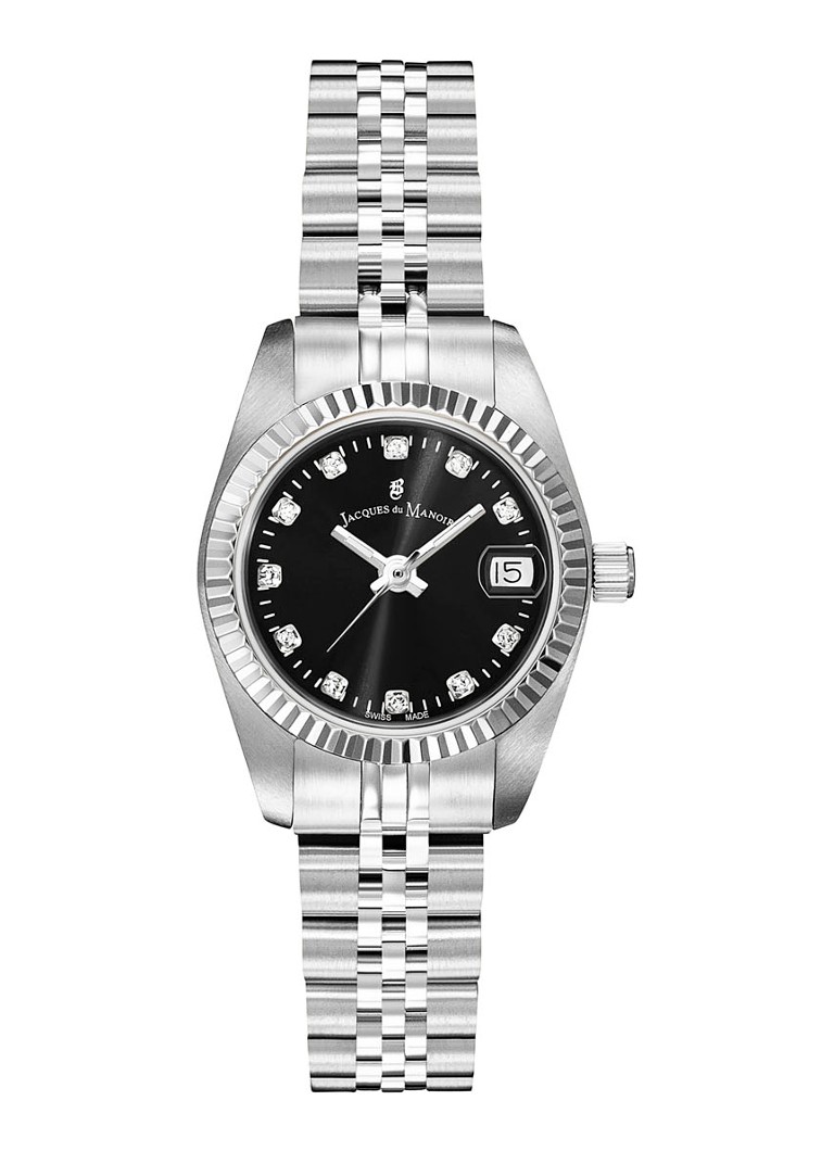 Jacques du Manoir - Inspiration horloge NRO.06 - Zilver