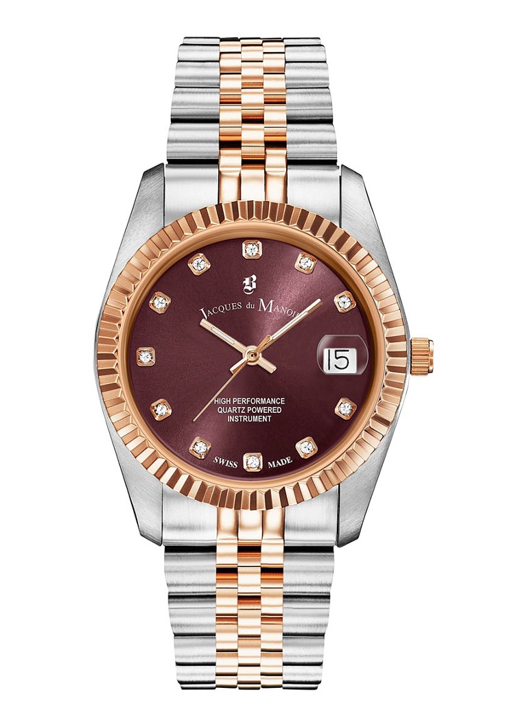 Jacques du Manoir - Inspiration horloge NRO.43 - Zilver