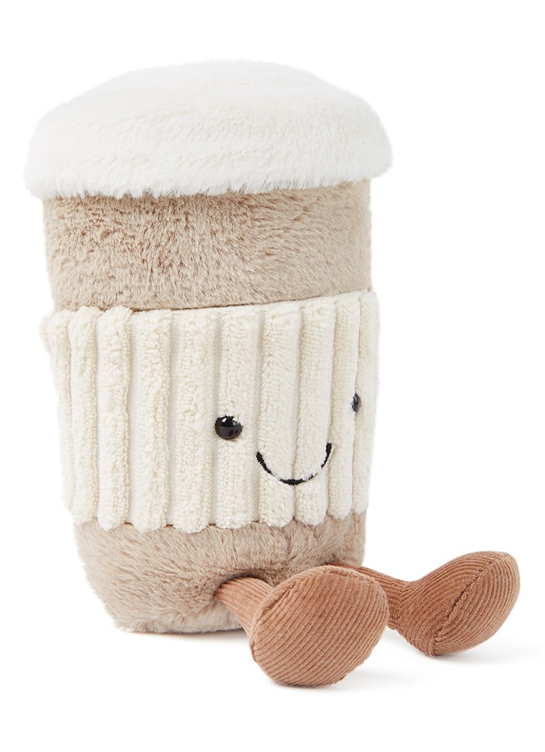 Jellycat Amuseable coffeetogo knuffel 19 cm • Bruin • deBijenkorf.be