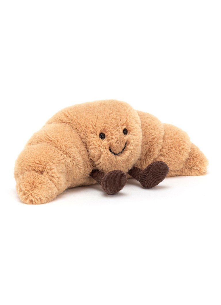 Jellycat - Amuseables Croissant knuffel 7 cm - Lichtbruin