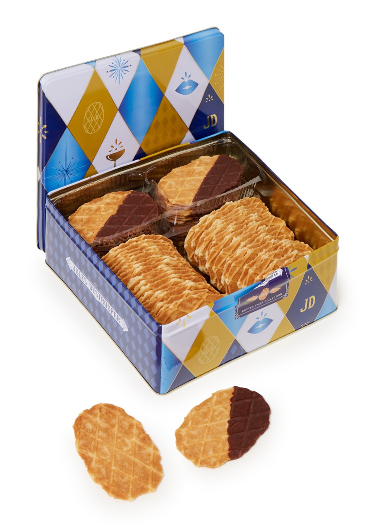 Jules Destrooper Butter Crisp Collection koekblik met natuurboterwafels