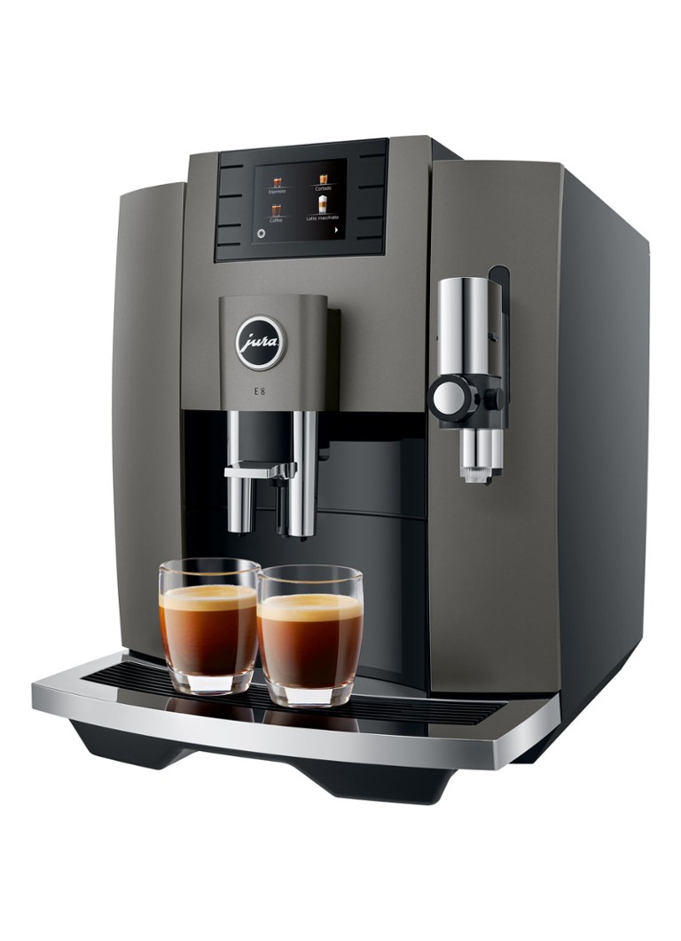 Jura - E8 Dark Inox (EB) koffiemachine - Tin