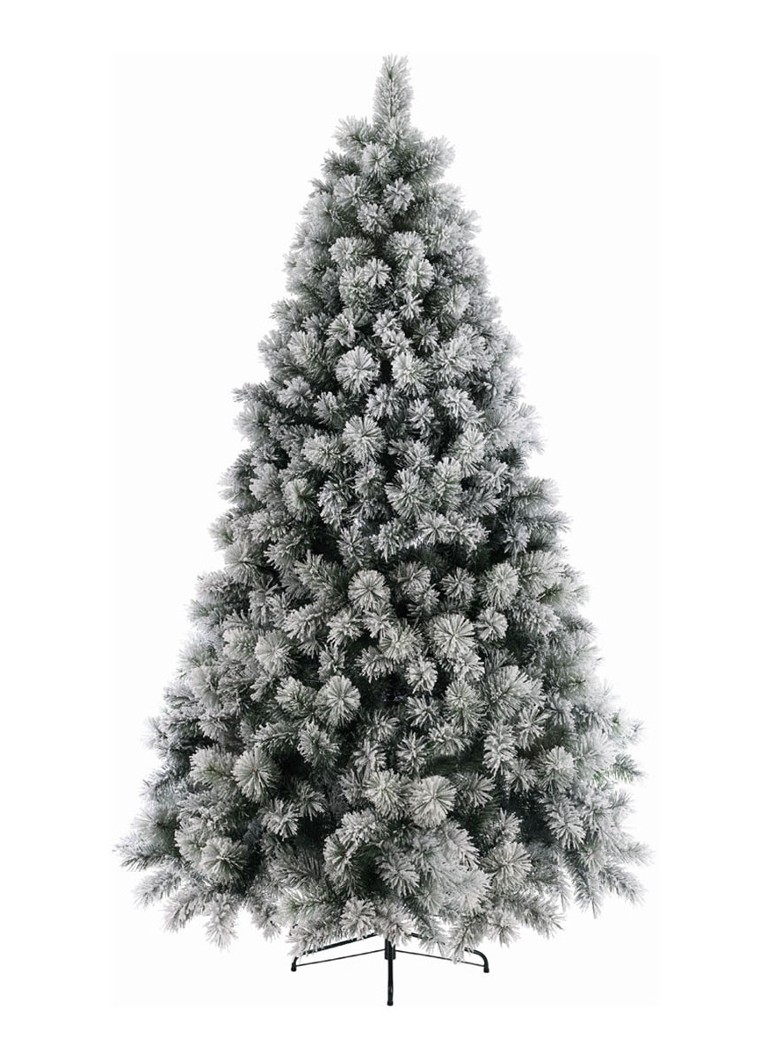 Kaemingk Blue Rituals Sapin De Noel Artificiel Avec Neige 210 Cm De Bijenkorf