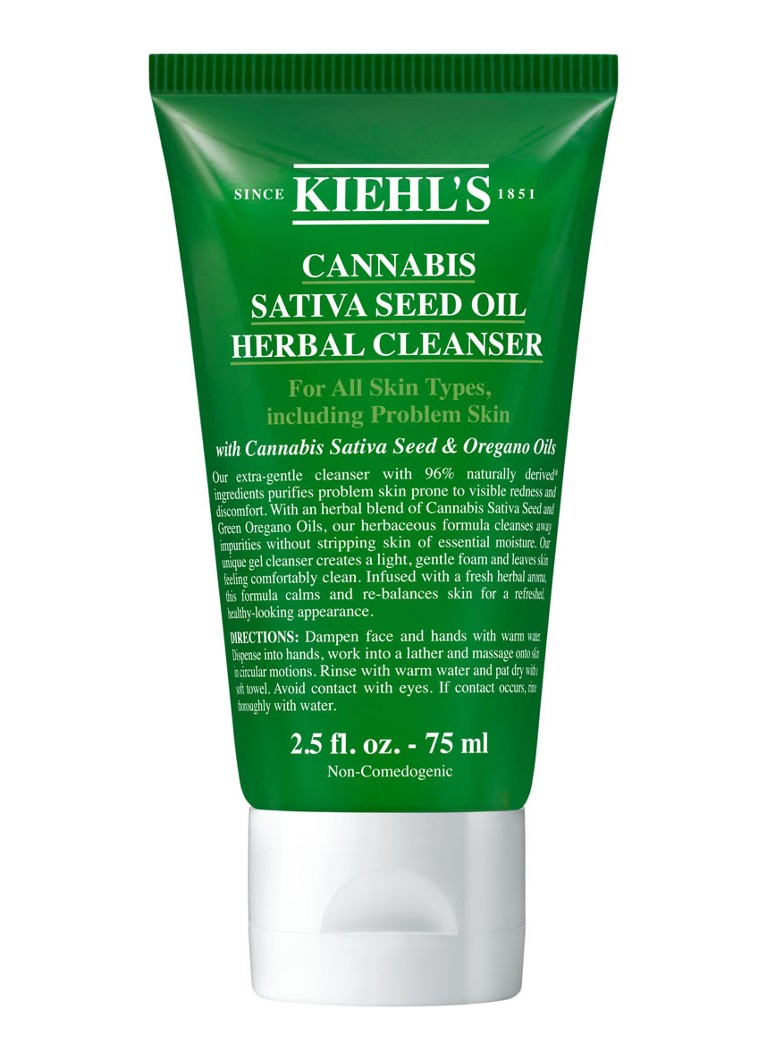 Kiehl's - Cannabis Sativa Seed Oil Herbal Cleanser - gezichtsreiniger - null
