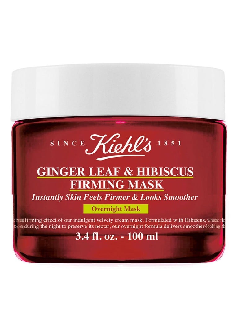 Kiehl's - Ginger Leaf & Hibiscus Firming Mask - nachtmasker - null