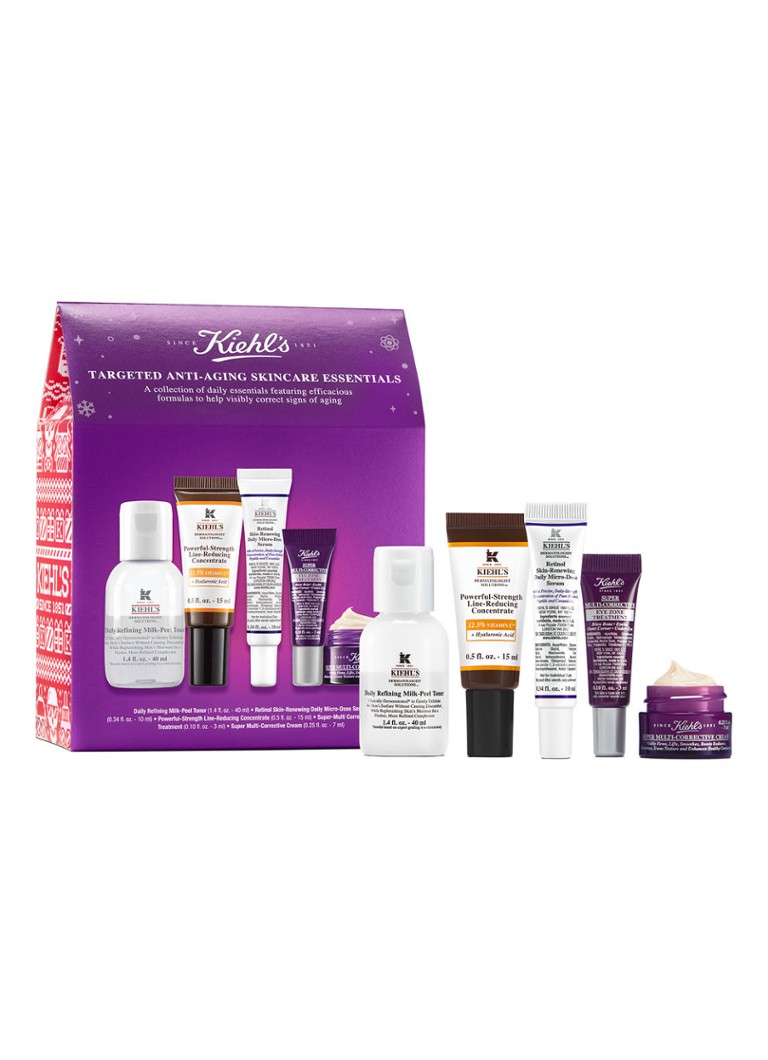 Kiehl's - Targeted Anti-Aging Skincare Essentials - Limited Edition verzorgingset - null