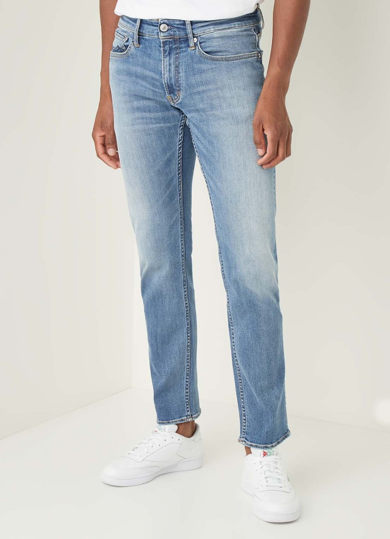 Kings of Indigo - Ryan straight fit jeans met lichte wassing - Jeans