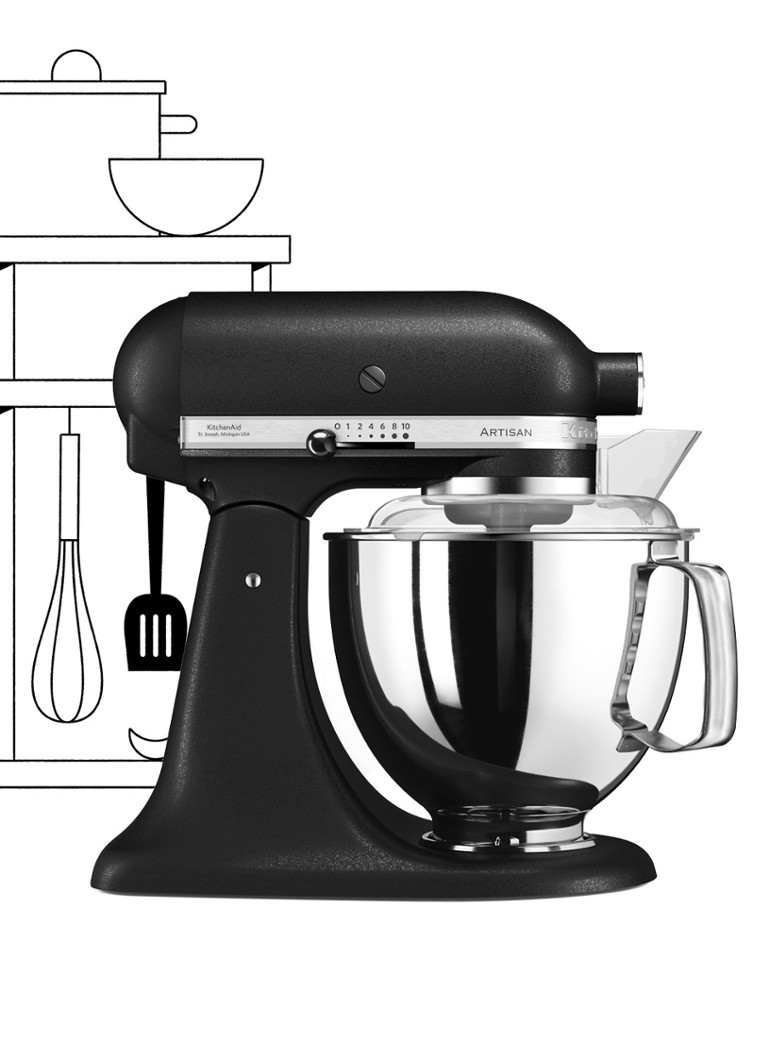 KitchenAid Artisan mixeurrobot culinaire 4,8 litres 5KSM175PSEBK