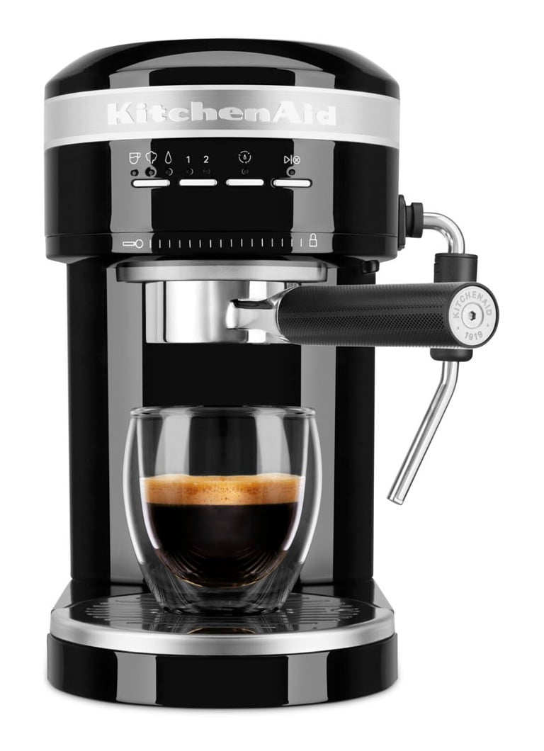 KitchenAid - Artisan piston espressomachine 5KES6503 ZW - onyx zwart - Zwart