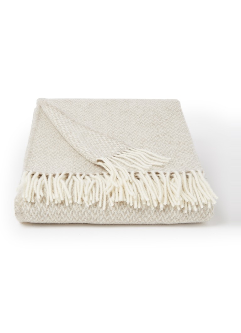 Klippan - Pulse plaid van wol 200 x 130 cm - Zand
