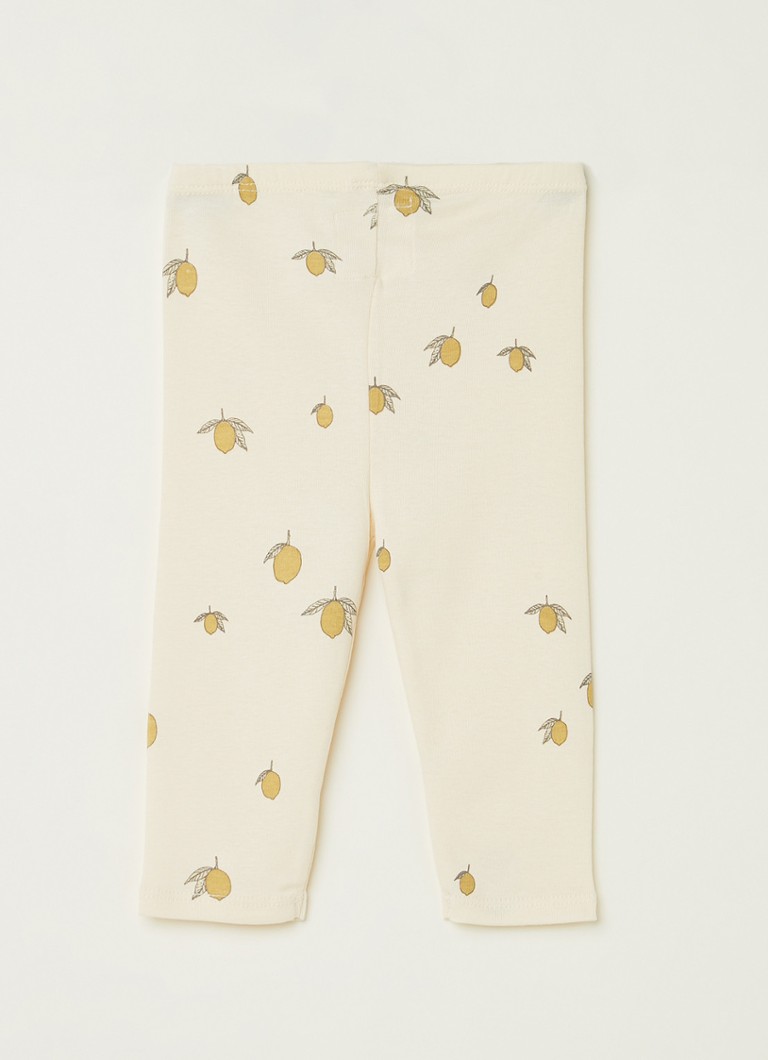 Konges Slojd Pantalon Bebe Citron En Coton Biologique Avec Imprime Creme De Bijenkorf Konges Slojd Pantalon Bebe Citron En Coton Biologique Avec Imprime Creme De Bijenkorf
