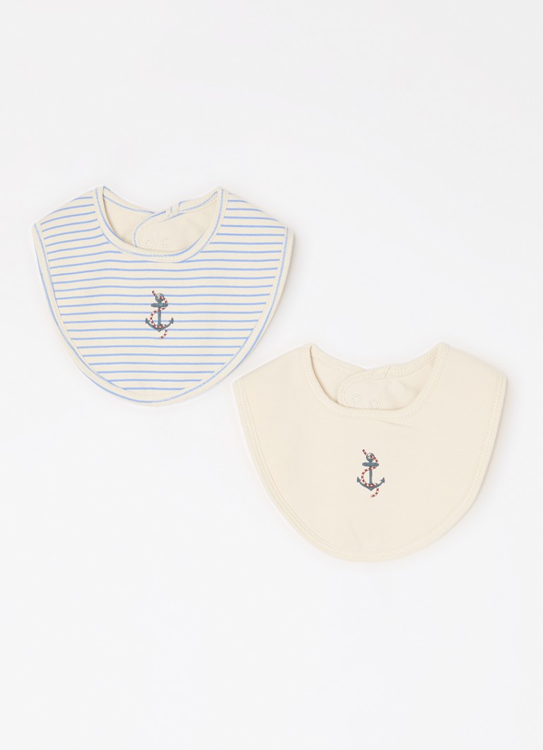 Konges Sløjd -  Slab met print set van 2 - Beige