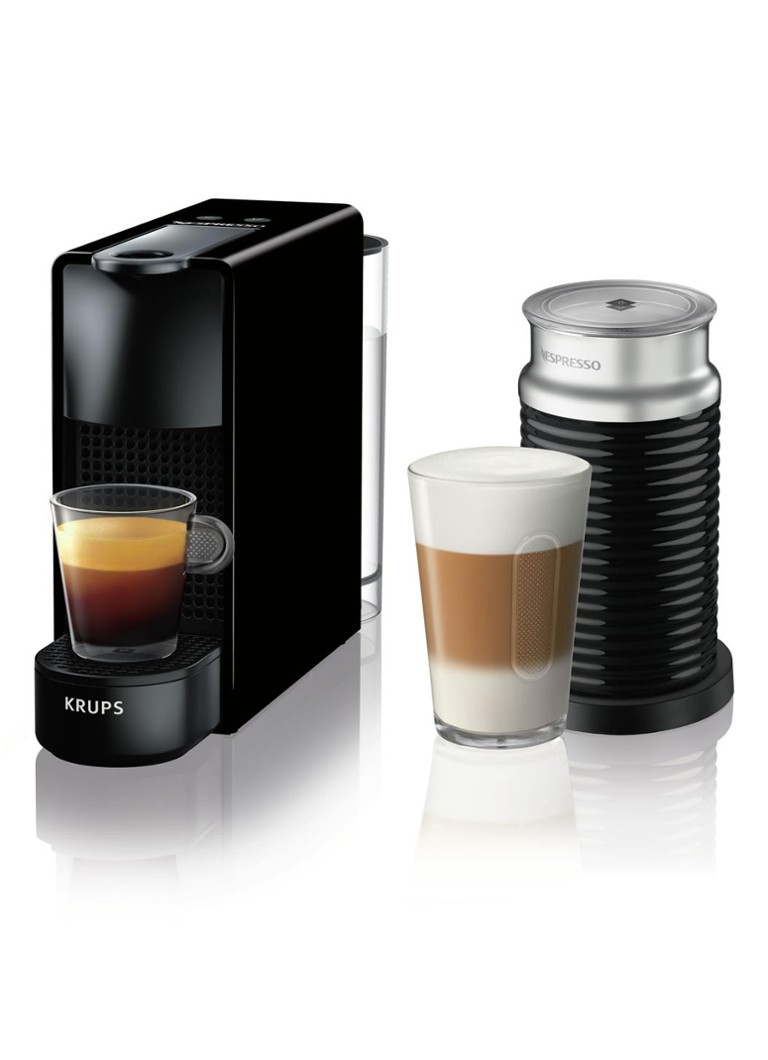 Krups - Essenza Mini Bundle Nespresso machine XN1118 - Diepzwart