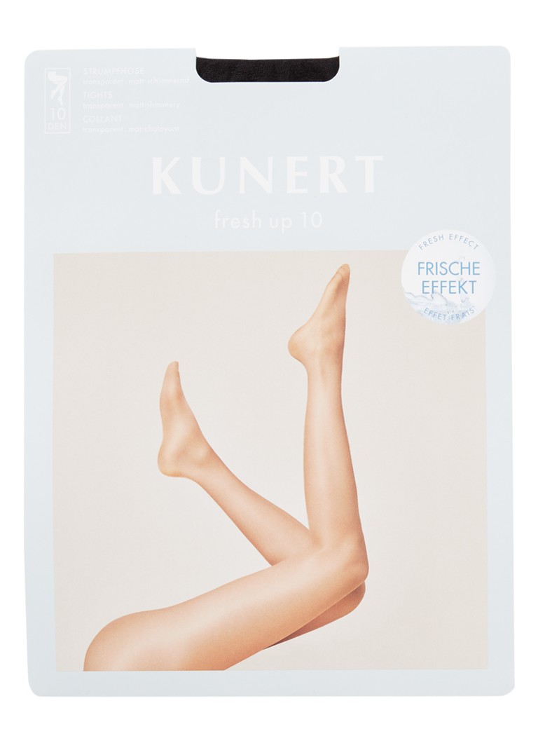 Kunert - Fresh Up panty in 30 denier black - Zwart