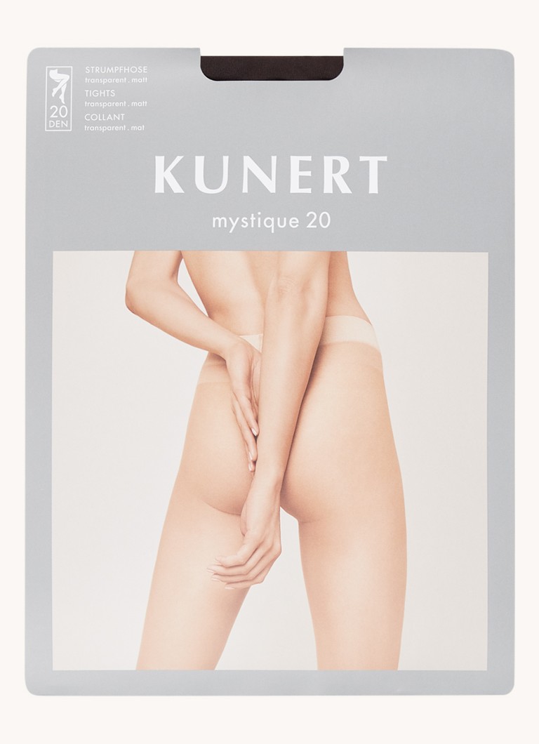Kunert - Mystique panty in 20 denier - Donkerbruin