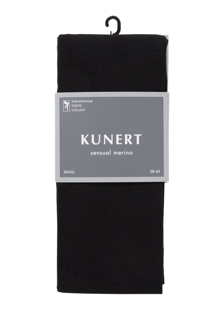 Kunert - Sensual maillot in scheerwolblend - Zwart