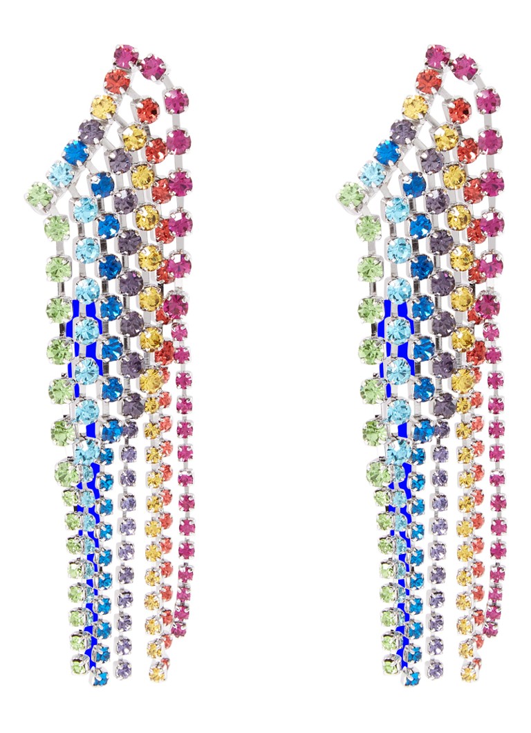 Kurt Geiger - Multi Linears oorhangers met kristal - Multicolor