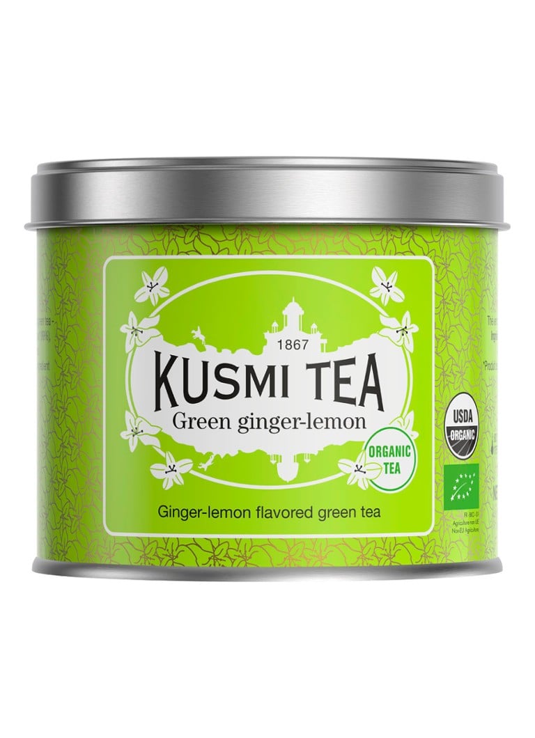 Kusmi Tea - Green Ginger Lemon losse thee 100 gram - Groen