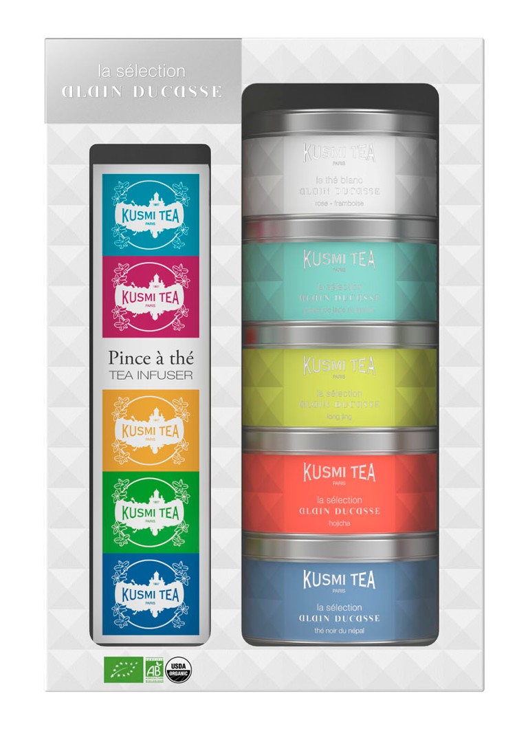 Kusmi Tea - Le Thé Blanc Alain Ducasse losse thee set van 5  - null