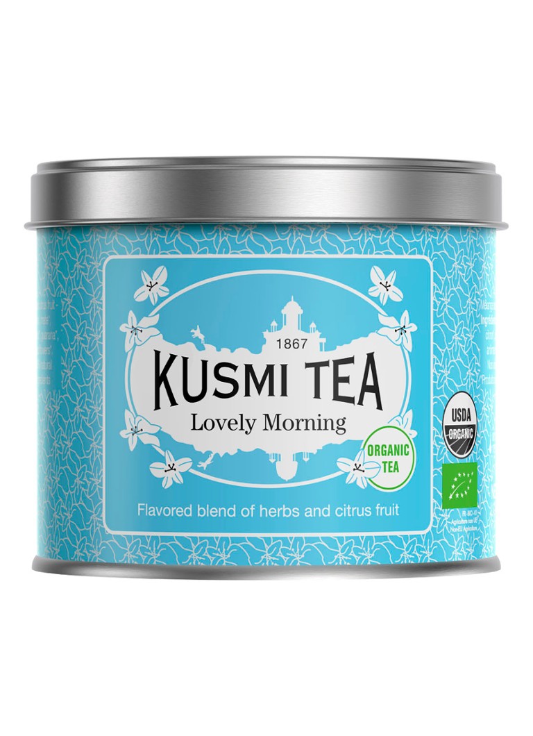 Kusmi Tea - Lovely Morning losse thee 100 gram - Lichtblauw