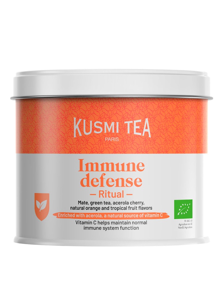 Kusmi Tea - Organic Immune Defense losse thee in blik 100 gram - null