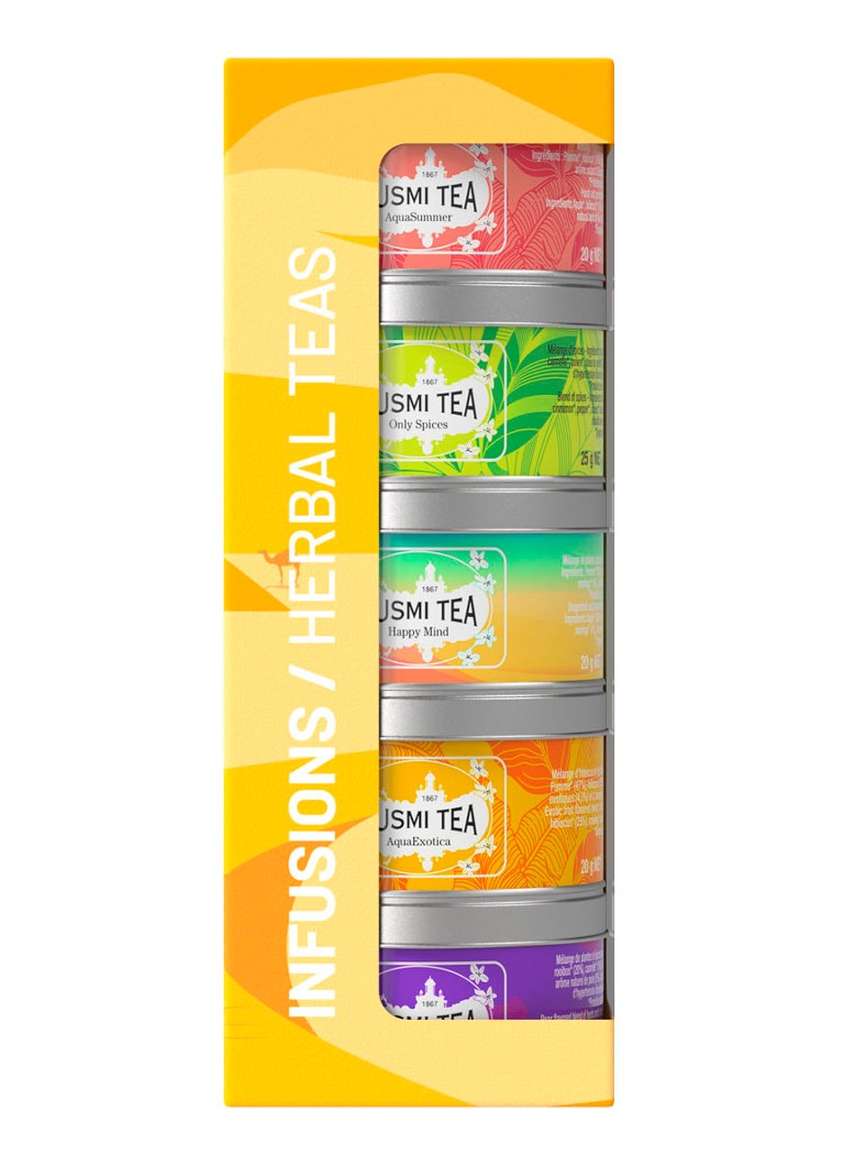 Kusmi Tea - Organic Infusions theeset met losse thee 5 x 25 gram - null