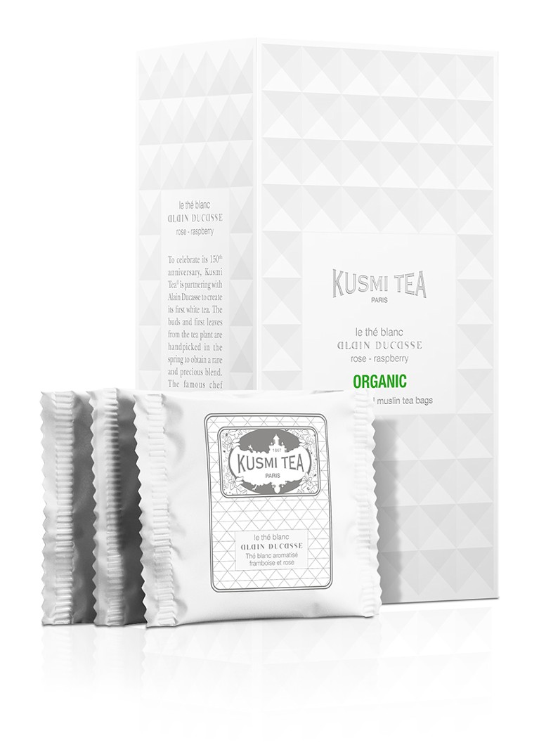 Kusmi Tea - Organic Thé Blanc Alain Ducasse theezakjes 24 stuks - null