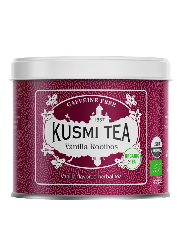 Kusmi Tea - Rooibos Vanille losse thee 100 gram - Donkerroze